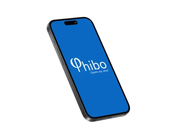 Sistema Phibo no celular